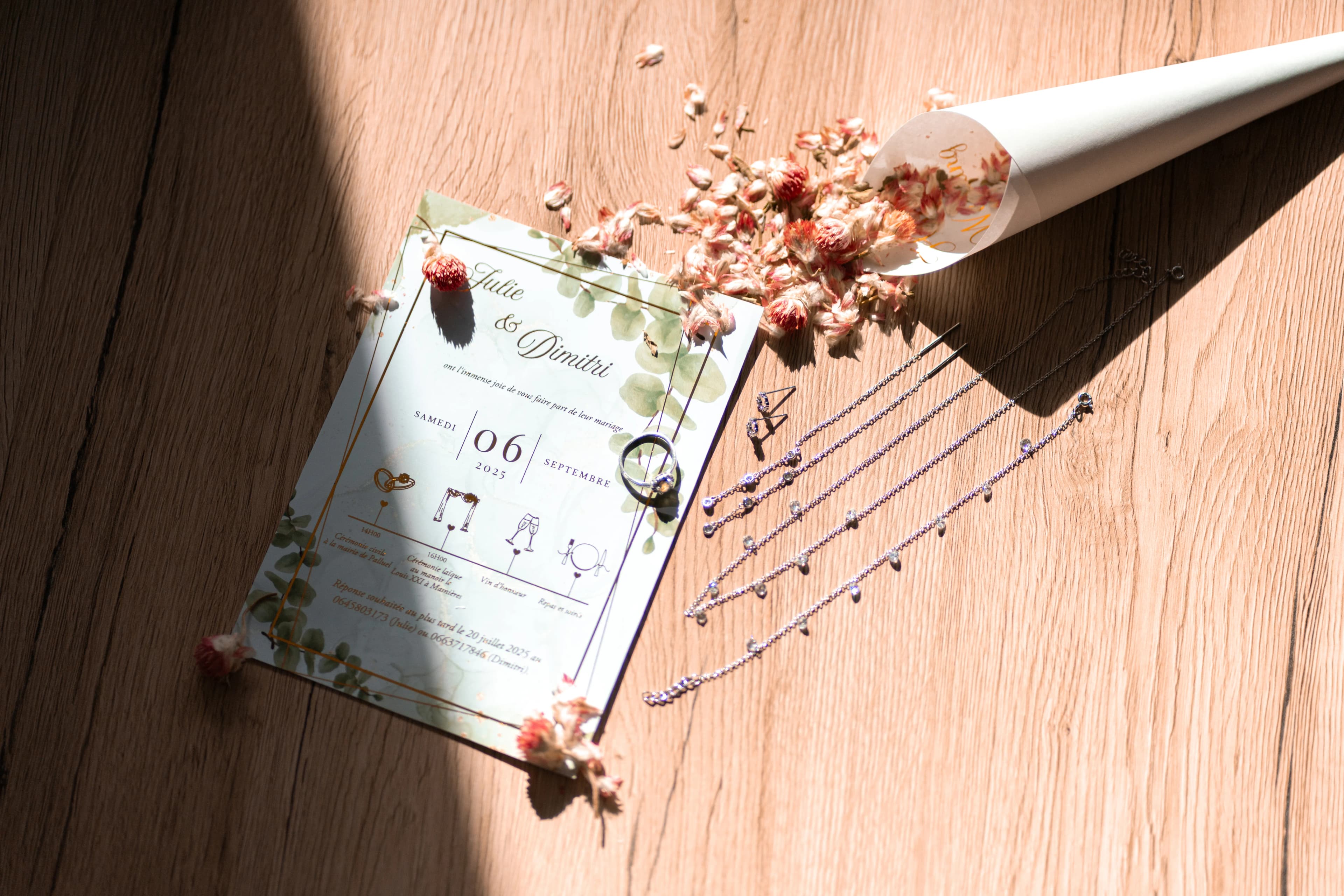 Clément Bayard - Faire-part Julie et Dimitri