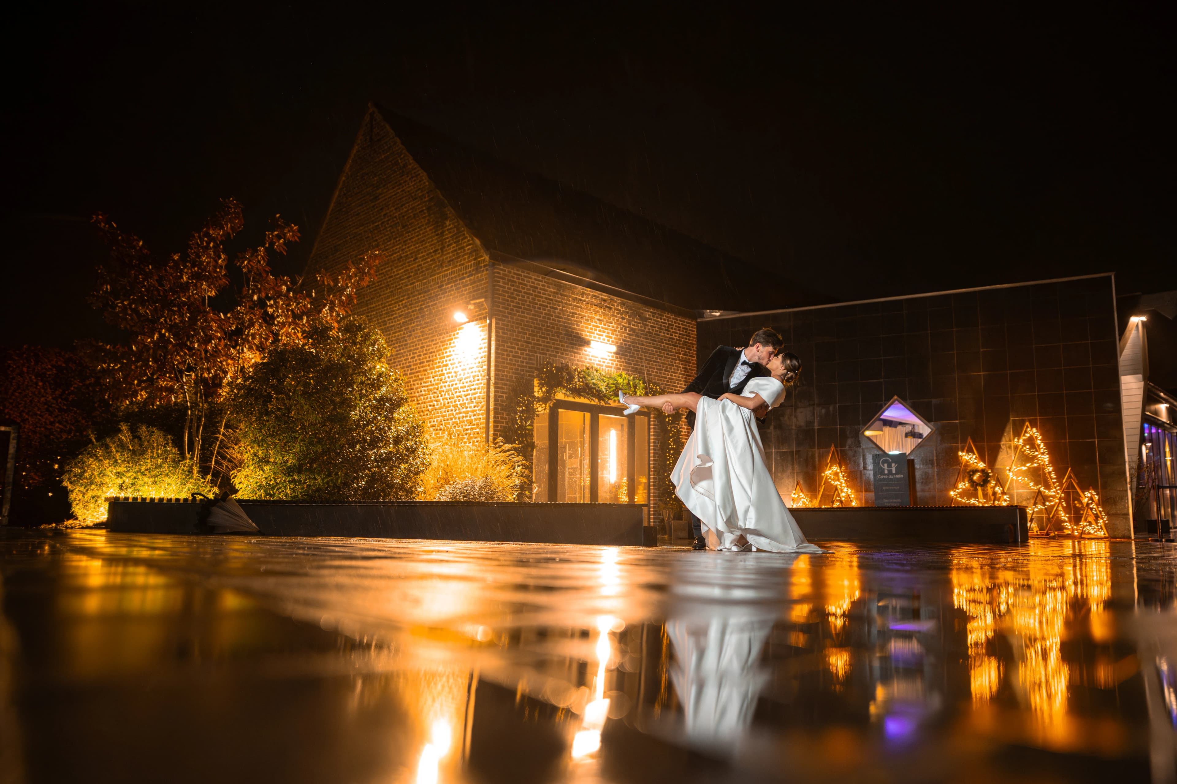 Mariage d'hiver chic au Carré du Hélin